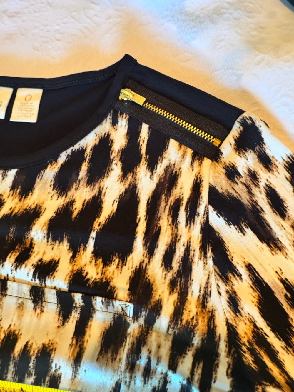 ✨ Chico’s Animal Print Button-Down Dress – Effortless Statement Style - Picture 6 of 9